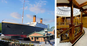 Rms Titanic Museum Outside And Inside Wallpaper