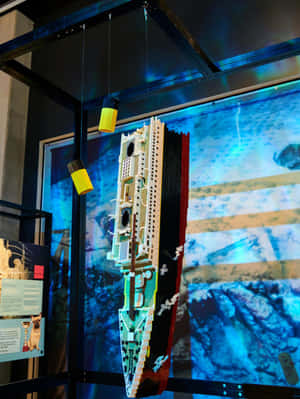 Rms Titanic Museum Sunken Model Wallpaper