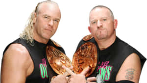 Road Dogg Holding Belts Wallpaper