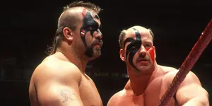 Road Warriors Tag Team Wrestlers Wallpaper