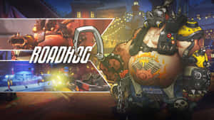 Roadhog Unleashes His Fury Wallpaper