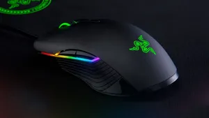Roam Freely With An Ergonomic Gaming Mouse Wallpaper