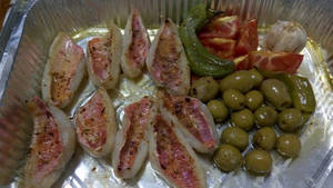 Roasted Red Mullet Fillet Wallpaper