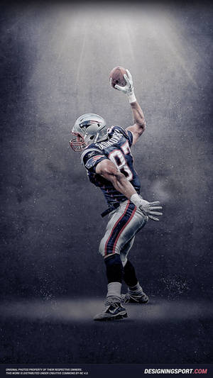 Rob Gronkowski - A Patriots Legend Wallpaper