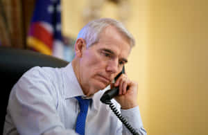 Rob Portman Calling On Telephone Wallpaper