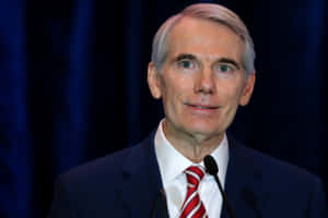 Rob Portman Close-up Of Smiling Wallpaper