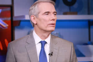 Rob Portman Looking To The Side Wallpaper