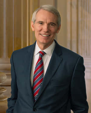 Rob Portman Smiling Portrait Wallpaper