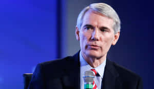 Rob Portman Talking To The Side Wallpaper