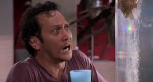 Rob Schneider As Aquarium Cleaner Wallpaper