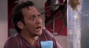Rob Schneider As Aquarium Cleaner Wallpaper