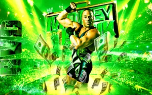 Rob Van Dam Money In The Bank Poster Wallpaper