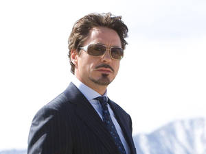 Robert Downey Jr. Serious Look Wallpaper