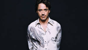 Robert Downey Jr. White Polo Wallpaper