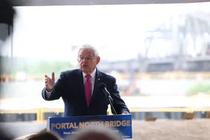 Robert Menendez At Portal North Bridge Wallpaper