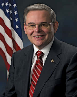 Robert Menendez Senate Portrait Wallpaper