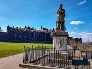 Robert The Bruce At Stirling Castle Wallpaper