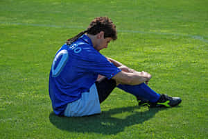 Roberto Baggio Disappointmenton Field Wallpaper