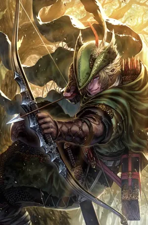 Robin Hood Anime Art Wallpaper