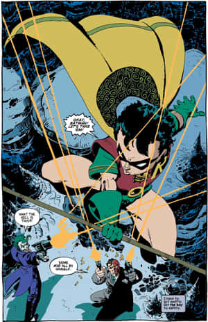 Robin_ Swoops_ Into_ Action_ Dark_ Victory Wallpaper