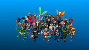 ‘roblox Blue – The Leading Virtual Platform When It Comes To Gaming’ Wallpaper