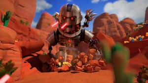 Roblox Desert Robot Rampage Wallpaper