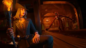 Roblox Doors Adventure Scene Wallpaper