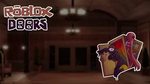 Roblox Doors Gameplay Preview Wallpaper