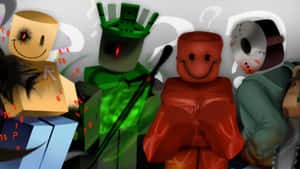 Roblox Forsaken Characters Mystery Wallpaper