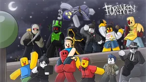 Roblox Forsaken Night Gathering Wallpaper