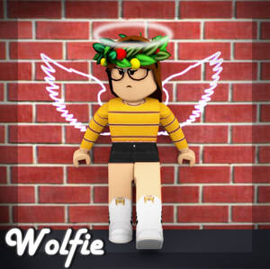 Roblox Girl Graffiti Wings Wallpaper