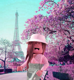 Roblox Girl In Paris Wallpaper