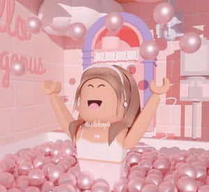 Roblox Pink Ball Pit Wallpaper