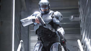 Robocop Action Scene Wallpaper