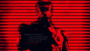 Robocop Directive Screen Wallpaper