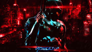 Robocop Futuristic Cybernetic Enforcer Wallpaper