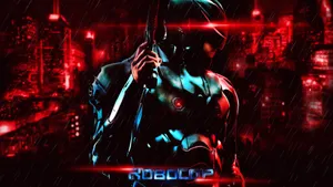 Robocop Futuristic Cybernetic Enforcer Wallpaper