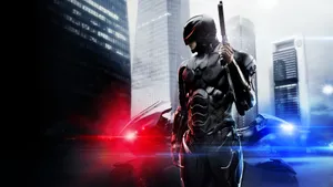 Robocop Futuristic Law Enforcement Wallpaper