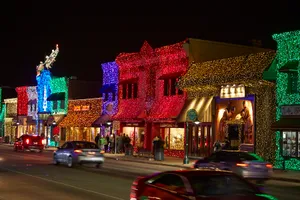 Rochester Holiday Lights Display Wallpaper
