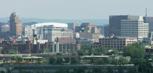 Rochester Skyline Daytime Wallpaper