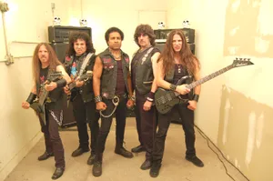 Rock Band Backstage Portrait Wallpaper