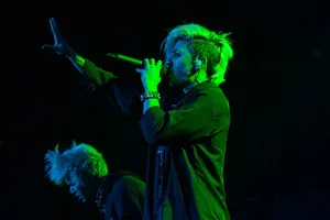 Rock Concert Performance Singer Wallpaper