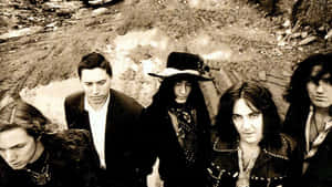 Rock Group The Black Crowes Capture The Crowd’s Energy At A Live Show Wallpaper