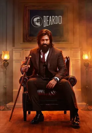 Rocking Star Yash In An Enigmatic Avatar Wallpaper