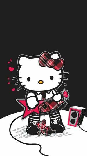 Rockstar Hello Kitty Wallpaper Wallpaper