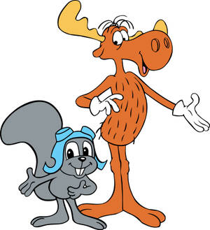 Rocky And Bullwinkle Cartoon Series Wallpaper