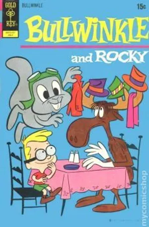 Rocky And Bullwinkle Comic Strip Wallpaper