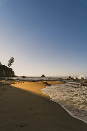 Rocky Beach Coast Wallpaper