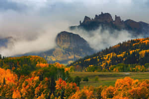 Rocky Mountain Magic In Colorado Wallpaper