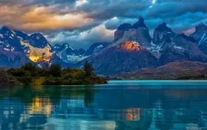 Rocky Mountains Torres Del Paine Park Wallpaper